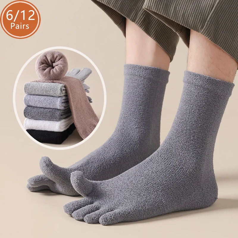 Thermal Sock Winter - 6/12 пар толстых термоносков с раздельными