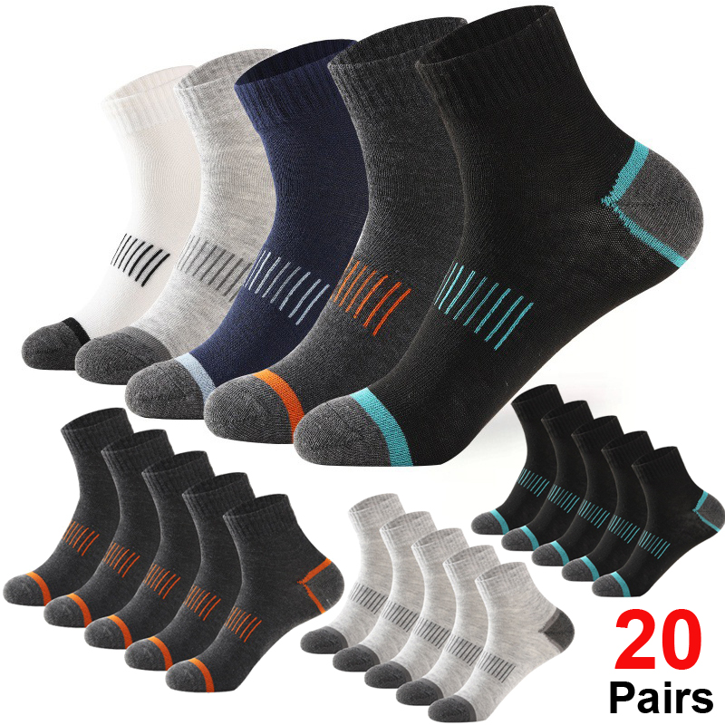 Athletic Sock Cushion - Набор из 20 пар мужских хлопковых