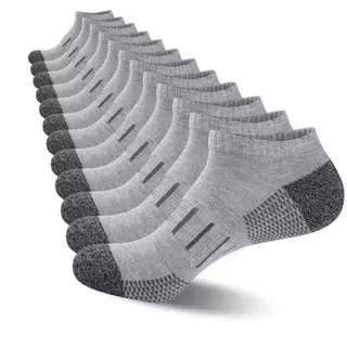 Ankle Sock Low Cut - Мужские спортивные носки с амортизацией, дышащие