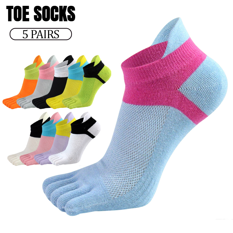 Ankle Sock Low Cut - 5 пар женских носков с раздельными