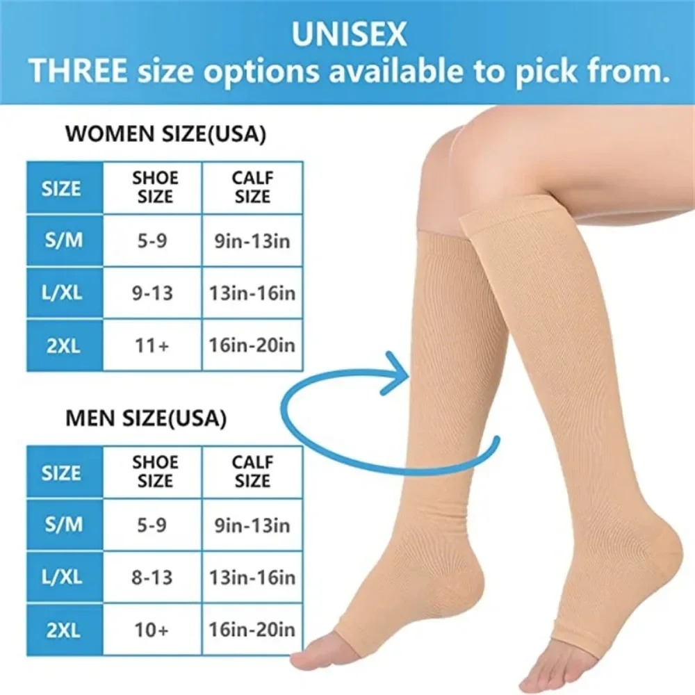 Компрессионные носки без пальц – обзор и цена Compression Sock Medical